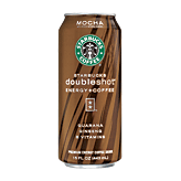 Starbucks double shot mocha energy + coffee drink; guarana, ginseng & b vitamins Full-Size Picture